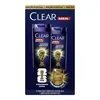 Kit Shampoo Unilever Clear Men Ice Cool Menthol 400ml + Shampoo 200ml