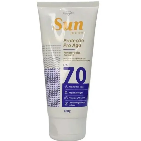 Protetor Solar Loção Aeroflex FPS 70 180g (MP)