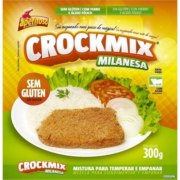 Farinha Crock Mix Apetitoso 300g