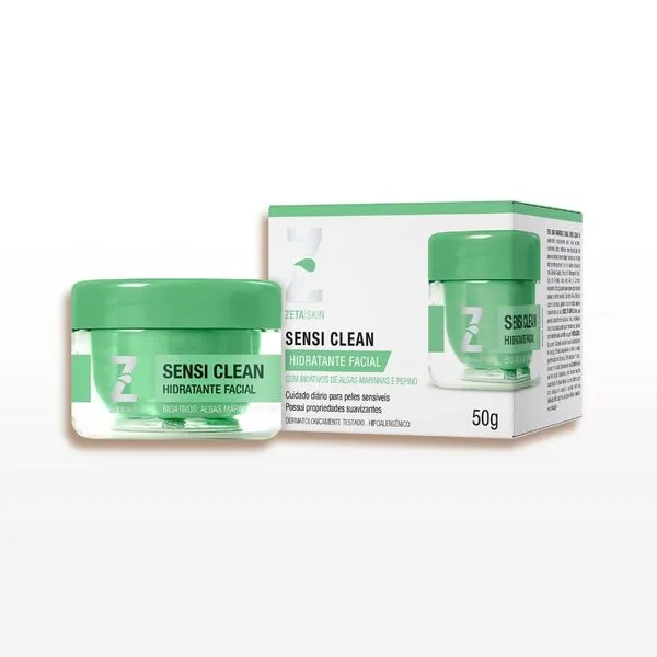 Hidratante Facial Zeta Skin Sensi Clean 50g