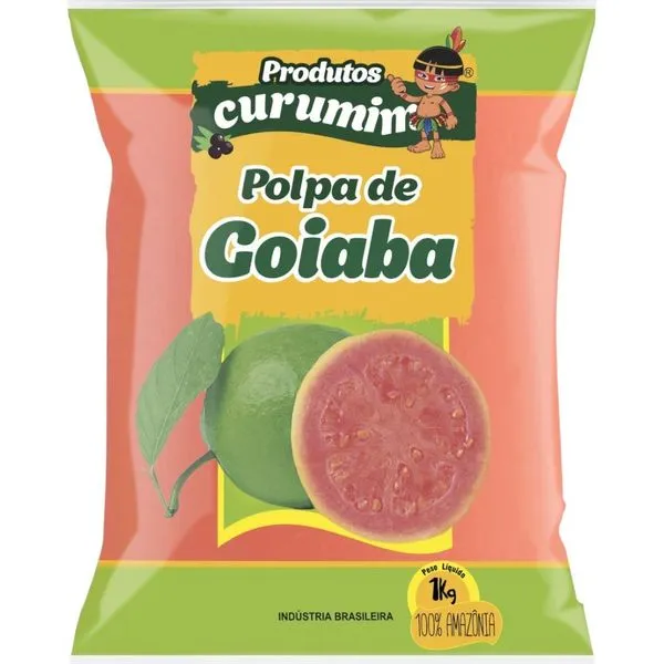 Polpa De Goiaba Produtos Curumim 1kg