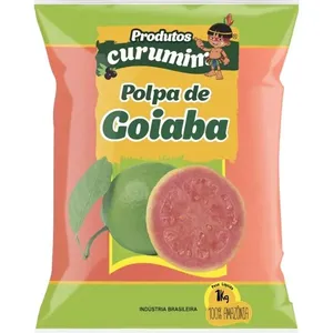 Polpa De Goiaba Produtos Curumim 1kg