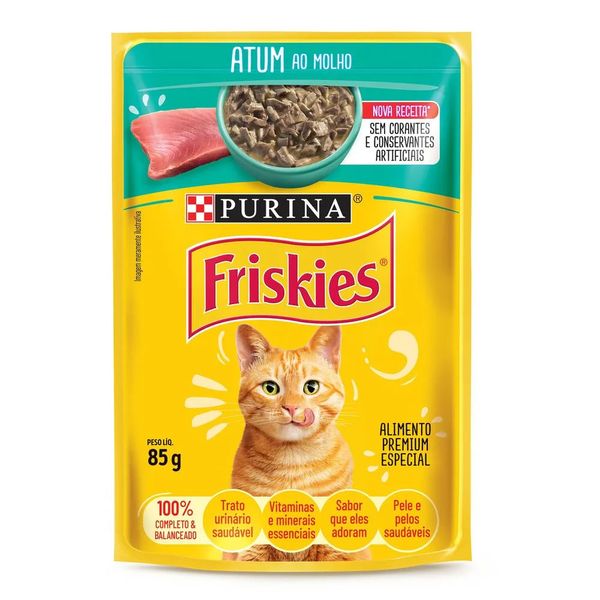 Sachê Friskies Atum ao Molho Purina 85g
