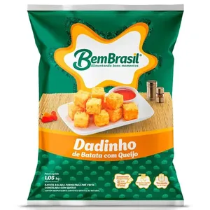 Dadinho de Batata Com Queijo Bem Brasil Congelado 1,5kg