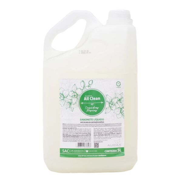 Sabonete Líquido All Clean Orquídeas Brancas 5L Audax