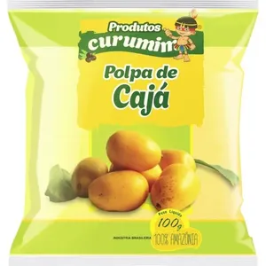Polpa De Cajá Produtos Curumim 100g
