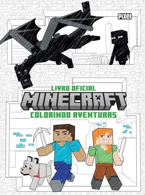 Minecraft: Livro De Colorir Oficial