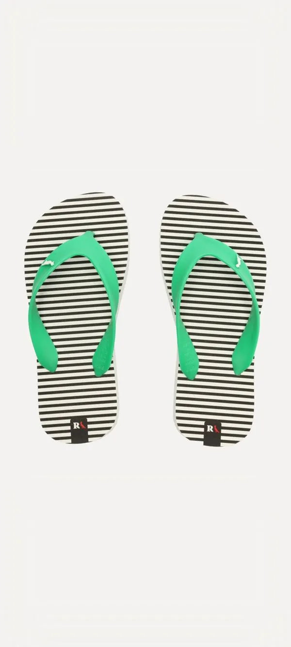 Chinelo Rmi Duo Color Mini Branco/Verde - 33/34