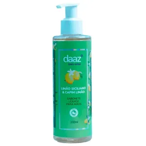 Sabonete Líquido Para Mãos Daaz Limão Siciliano 200ml