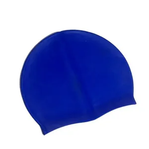 Touca de Natação em Látex com Alta Elasticidade e Proteção Contra Cloro Azul Mor Touca de Natação em Látex com Proteção Contra Cloro Azul Mor