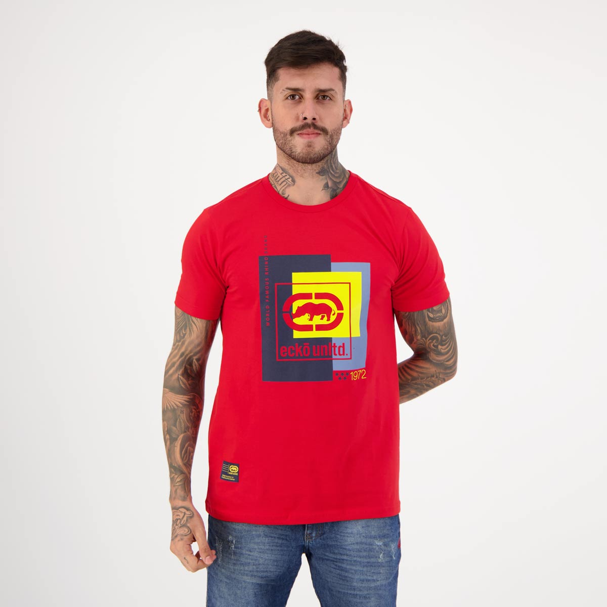 Camiseta Ecko Premium 1972 Vermelha