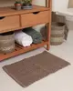 Tapete Nice Corttex Home Design 40cm x 60cm Felpudo Marrom UN