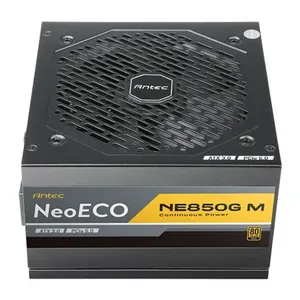 Fonte de Alimentação Neoeco NE850G m ATX3.0 850W 80 Plus Gold Modular Preta Antec Fonte de Alimentação Neoeco NE850G m ATX3.0 850W 80 Plus Gold Preta Antec