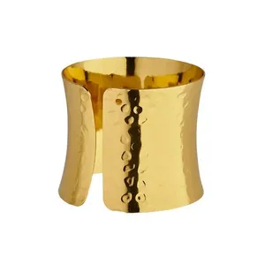 Kit 4 Anéis Guardanapo Orus Ferro Gold AGDN003GD - Etilux