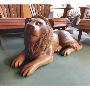 Leão Nala Rainha Animal Selva Madeira Pronto Artes