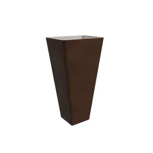 Cone Funil Alumínio para Corrente Marrom 15cm BellaCalha