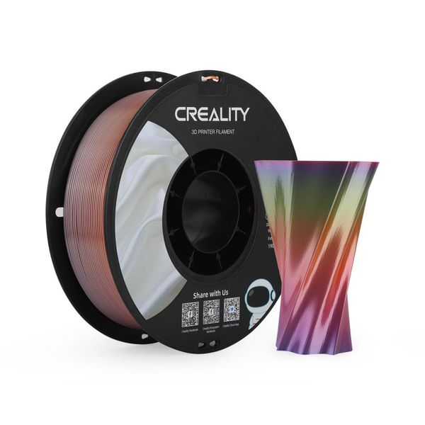 Filamento 3D Creality CR-SILK 1,75MM Rainbow 3301120003I - 3