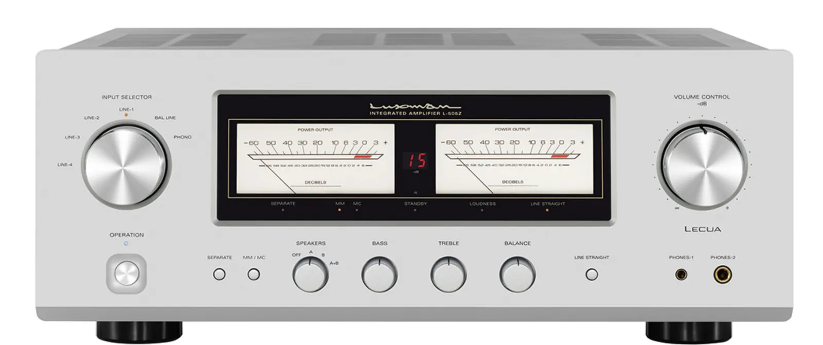 Amplificador Integrado de Alta Definição Luxman L-505Z 100W + 100W (8) 120v