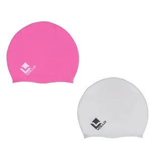 Kit 2 Touca de Natação Silicone Adulto Hidroginástica Rosa e Cinza Tamanho Único Vollo Sports Kit 2 Touca de Natação Silicone Adulto Rosa e Cinza Vollo Sports