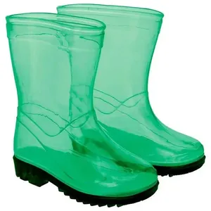 Galocha Infantil Pimpolho N°30/31 Verde Transparente (MP)