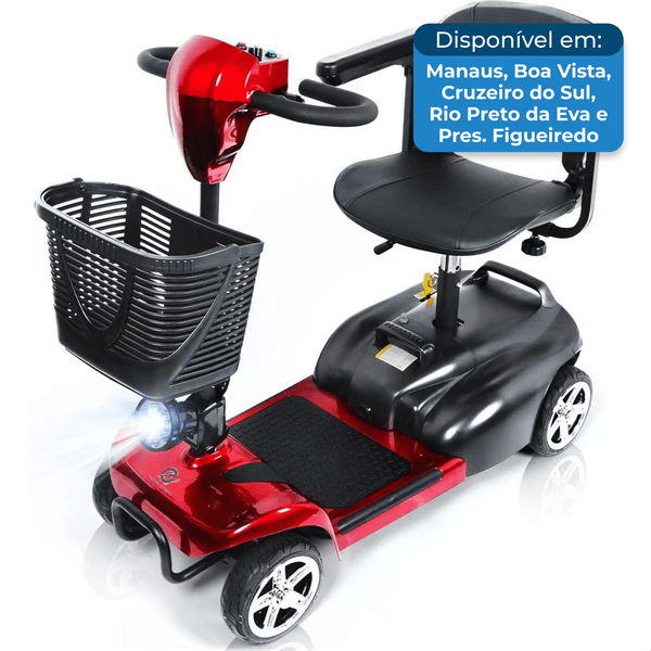 Cadeira Motorizada Dobrável Scooter HUBBFQ 265 LBS A-BI