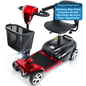 Cadeira Motorizada Dobrável Scooter HUBBFQ 265 LBS A-BI