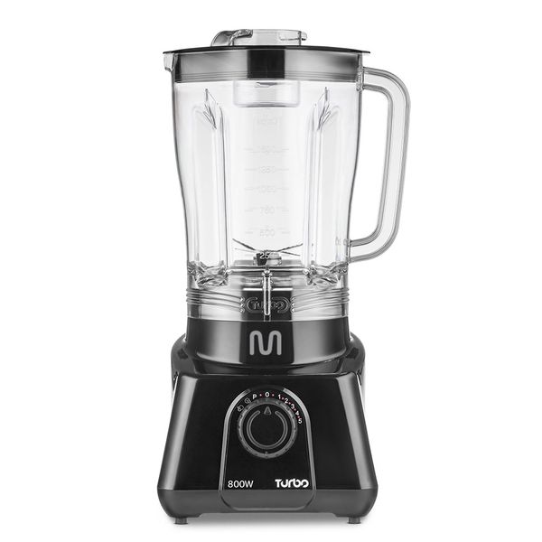 Liquidificador Turbo Preto 800w-127v Multi - LQ801 LQ801