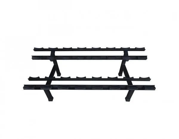 Suporte Expositor de Dumbbells para 10 Pares