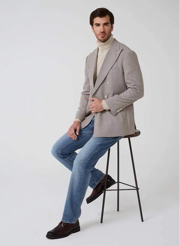 Blazer Clássico Duplo Lã Dudalina Masculino 54
