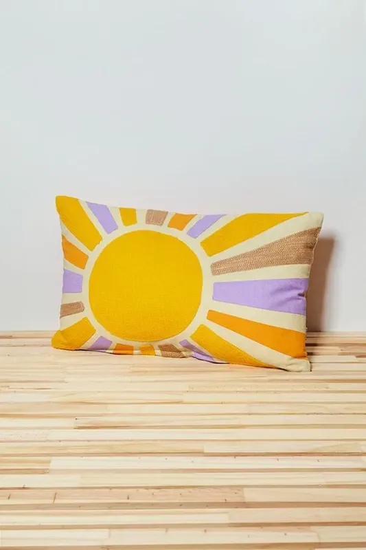 Almofada Retangular Raios de Sol
