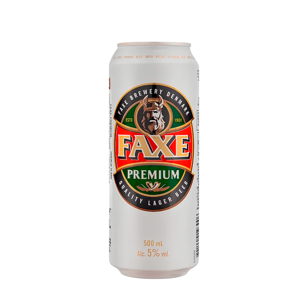 Cerveja Faxe Royal Premium Lata - 500ml