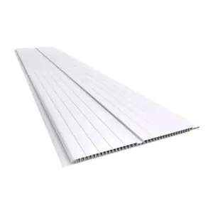 Forro PVC Branco 7mm 20x400cm Pacote com 12m² Four Forro PVC Branco 7mm 20x400cm Pacote com 12m2