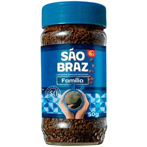 Café Solúvel Família São Braz Vidro 50g