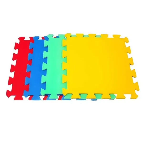 Tatame de EVA Colorido BA-19290 com 04 Peças 60x60cm Encaixe Prático Estampas Lúdicas Top Tatame de EVA Colorido BA-19290 04 Peças 60x60cm Encaixe Prático Top