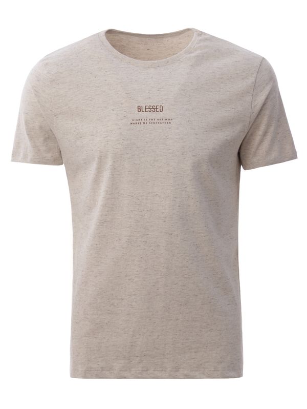 Camiseta Manga Curta Masculina NATURAL G