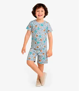 Pijama Infantil Menino Estampado Select Verde 6