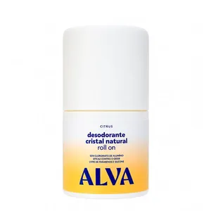 Alva Cristal Natural Citrus - Desodorante Roll On 50ml 50ml
