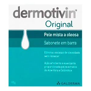Kit Sabonete em Barra Dermotivin Original 90g 2 Unidades