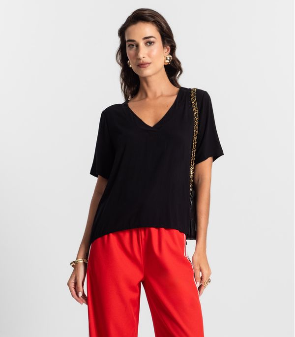 Blusa Feminina Lisa Endless Preto GG