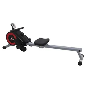 Simulador de Remo Seco Residencial Ahead Sports com Resistência Magnética 16 Níveis Preto Bonafit Simulador de Remo Seco Residencial Ahead Sports Magnético para Treino Completo Preto Bonafit