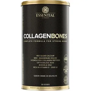 Collagen Bones Essential Nutrition Sabor Creme de Baunilha 483g