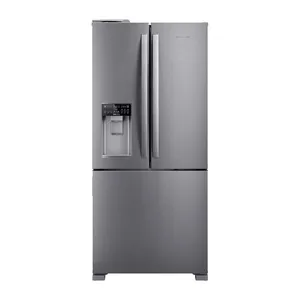 Geladeira Brastemp Frost Free French Door 544 Litros Inox Água e Gelo na Porta - BRH85MK 220V