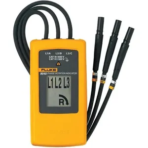Fasímetro digital 40VCA a 700VCA 15Hz a 400Hz CAT IV FLUKE-9040 - FLUKE