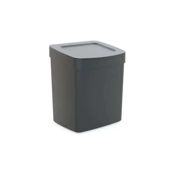 Lixeira Full Preta 2,5 Litros - Utility