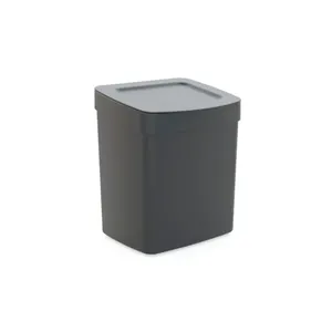 Lixeira Full Preta 2,5 Litros - Utility