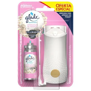 Odorizador de Ambiente Glade Toque de Frescor + Refil Lembrança de Infância 12ml