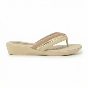 Chinelo Camila Nude Claro com Brule 34