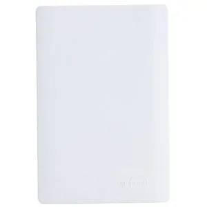 Placa 4x2 Cega Branco da Linha Novara - 1100-42 - DICOMPEL