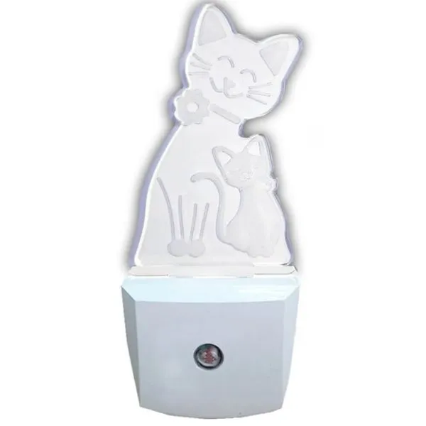 Luz Noturna Gato com Sensor - 6154 - KEY WEST