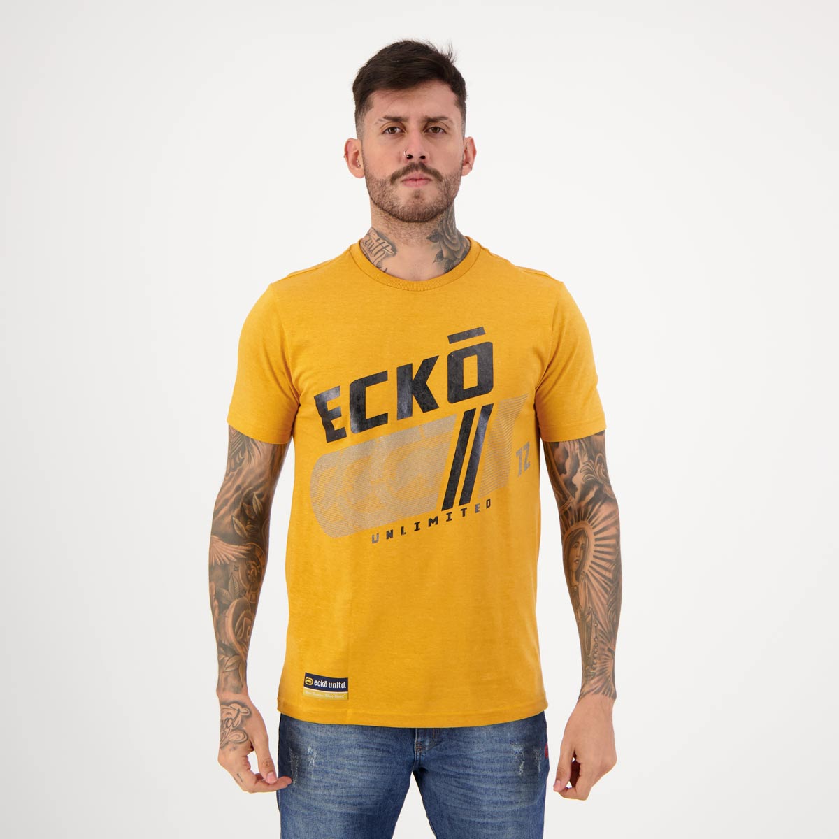 Camiseta Ecko Basic Rhino Amarela